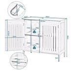 Onderbouw Badkamerkast met Deuren en Opbergplank, Verzenden, Nieuw