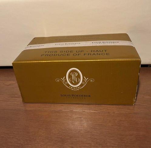 2015 Louis Roederer, Cristal - Champagne Brut - 6 Flessen, Verzamelen, Wijnen