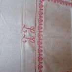 Tafelkleed - 155 cm - 158 cm - Damast tafelkleed,, Antiek en Kunst, Antiek | Kleden en Textiel