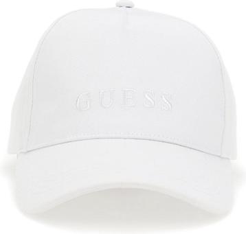 Guess Baseball Cap Dames Pet - One Size - Wit beschikbaar voor biedingen