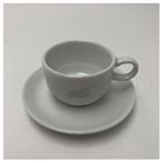 Bieden: CRN Chrome Ceramic Coffee Cup with Saucer for Marin, Ophalen of Verzenden, Nieuw