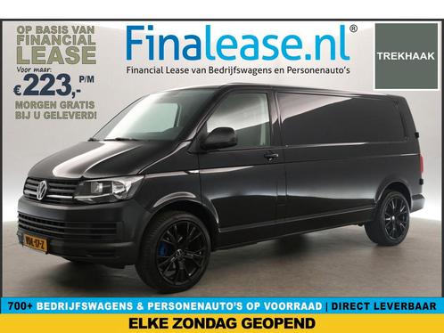 Volkswagen Transporter 2.0 TDI L2H1 Airco Cruise PDC €223pm, Auto's, Bestelauto's, Lease, Handgeschakeld, Diesel, Volkswagen, Zwart