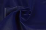 10 meter kunstleer - Donkerblauw - 145cm breed, Blauw, 120 cm of meer, Leer of Kunstleer, Ophalen of Verzenden