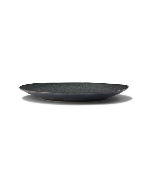 HEMA Dinerbord Ø26cm Porto reactief glazuur zwart, Huis en Inrichting, Keuken | Servies, Nieuw, Verzenden