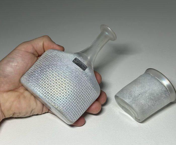 Bertil Vallien - Vaas (2) - #47862 en #48011 - Glas -, Antiek en Kunst, Antiek | Glas en Kristal