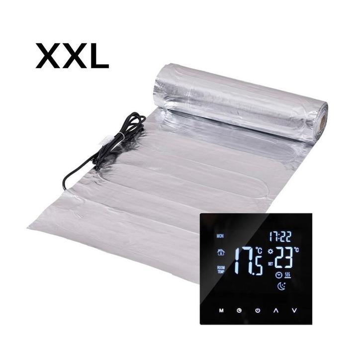 XXL  elektrische vloerverwarming  16A 30 m², Doe-het-zelf en Verbouw, Verwarming en Radiatoren, Nieuw, Ophalen of Verzenden