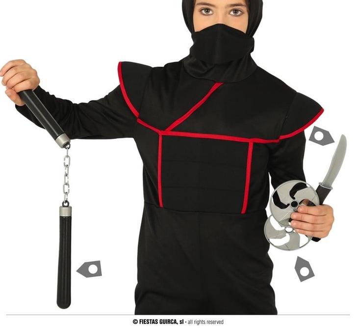 Ninja Fighter Accesoires Set 3-Delig, Kleding | Dames, Carnavalskleding en Feestkleding, Nieuw, Ophalen of Verzenden