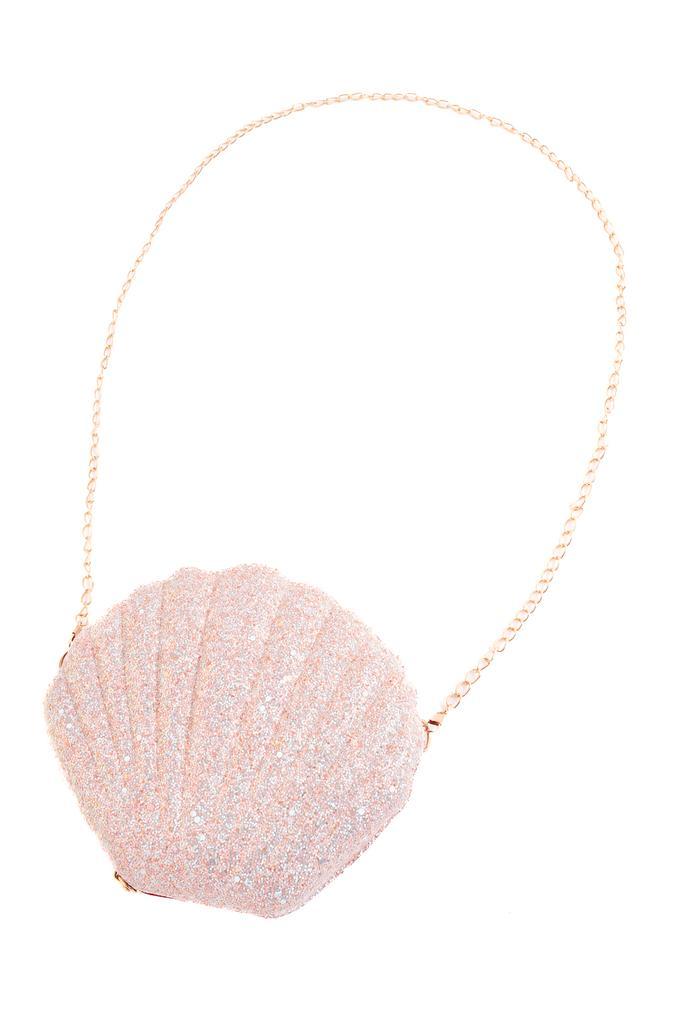 Roze Glitter Schelp Tasje Zeemeermin Tas Mermaid Glitter Roz, Sieraden, Tassen en Uiterlijk, Tassen | Damestassen, Schoudertasje