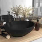 Wastafel Ovaal Matzwart 40cm | Retourdeal -35%, Ophalen of Verzenden, Nieuw, Wastafel