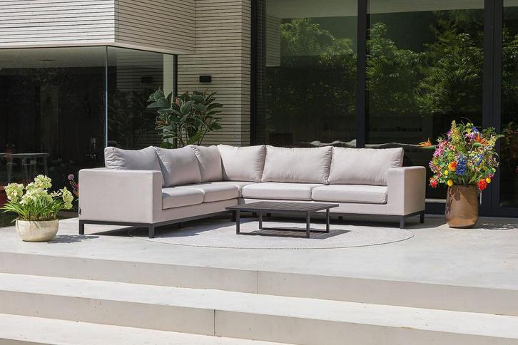 Flow. Square straight Graumel chalk |, Tuin en Terras, Tuinsets en Loungesets, Ophalen of Verzenden