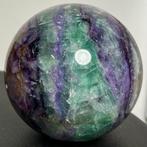 Fluoriet Fine polished Large AAA Multicolor fluorite sphere