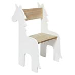 Kinderstoel - Unicorn - wit, Nieuw, Verzenden