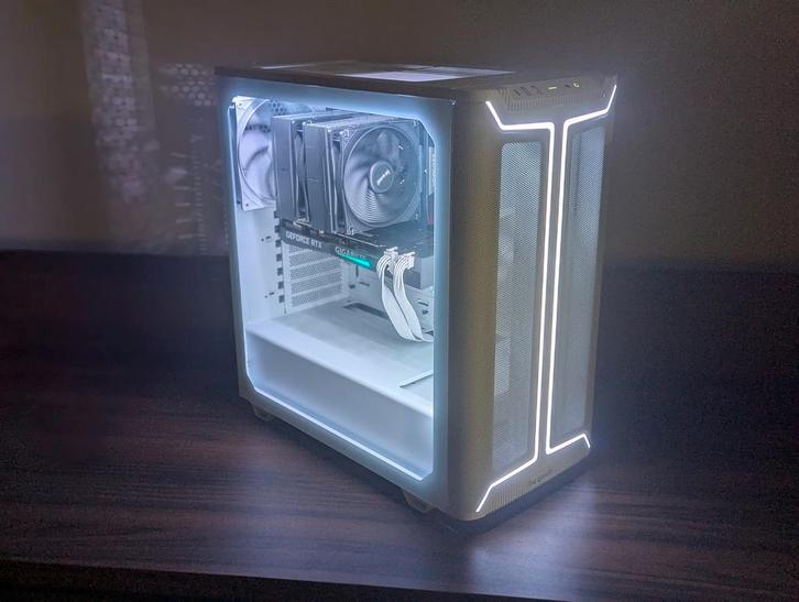 RGB Game PC Ryzen 7 5800X – RTX 3060 12 GB – 16gb – 500GB, Computers en Software, Desktop Pc's, 3 tot 4 Ghz, SSD, Met videokaart