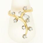 Ring - 18 karaat Geel goud Diamant (Natuurlijk), Sieraden, Tassen en Uiterlijk, Ringen, Nieuw