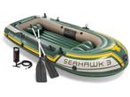 Intex Seahawk 3 Boot Set - 295 x 137 x 43 cm - Inclusief, Watersport en Boten, Verzenden, Nieuw