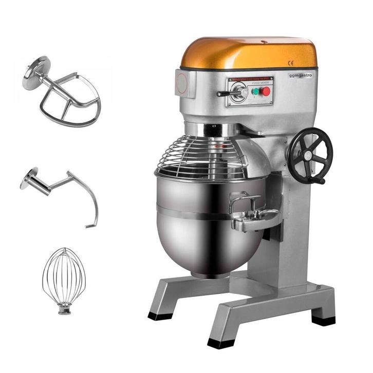 GGM Gastro | Planeetmenger - 40 liter - 1,3 kW - incl. 3 |, Witgoed en Apparatuur, Keukenmixers, Nieuw, Verzenden