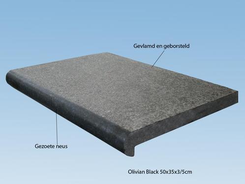 zwembadranden Basalt / Basalt randtegels TOPPRIJZEN !!!, Tuin en Terras, Tegels en Klinkers, Overige typen, Nieuw, Natuursteen