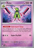 Xatu 026/091 reverse holo Paldean Fates, Ophalen of Verzenden, Nieuw, Losse kaart, Foil