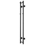 Elektrische Radiator TVS ELDO 2 Mat Zwart met Timer 140x13.5, Ophalen of Verzenden, Nieuw, Overige typen