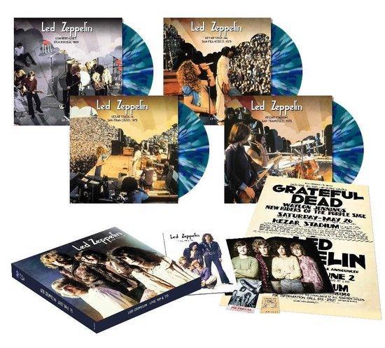Led Zeppelin - Live 69 & 73 (4 LP) (Limited Deluxe, Cd's en Dvd's, Vinyl | Overige Vinyl, Verzenden