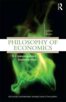 Philosophy of Economics A Contemporary Introdu 9780415881173, Boeken, Verzenden, Zo goed als nieuw