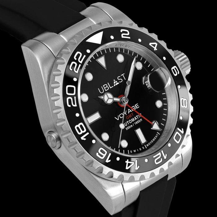 Ublast - Voyage Pro Diver GMT - Automatic Swiss -, Sieraden, Tassen en Uiterlijk, Horloges | Heren