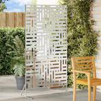 vidaXL Privacyscherm 180 cm van Gegalvaniseerd Staal, Tuin en Terras, Verzenden, Nieuw, IJzer
