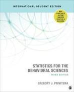 Statistics for the Behavioral Sciences 9781506389882, Boeken, Zo goed als nieuw