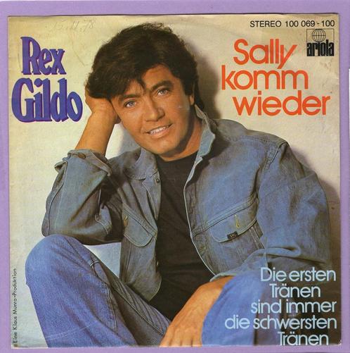 Rex Gildo – Sally Komm Wieder / Die Ersten Tränen Sind..., Cd's en Dvd's, Vinyl Singles, Verzenden