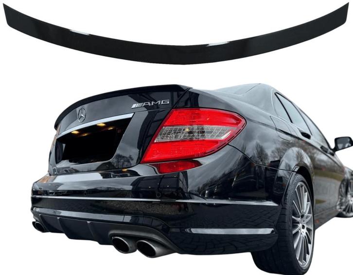 Achterspoiler | Mercedes-Benz | W204 Sedan | 2007-2014 | AMG, Auto-onderdelen, Carrosserie en Plaatwerk, Nieuw, Mercedes-Benz