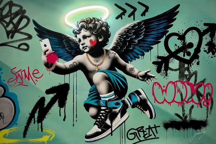 LEDMansion - Divine Contrast v.1. | Led Wall Art, Antiek en Kunst, Kunst | Tekeningen en Foto's