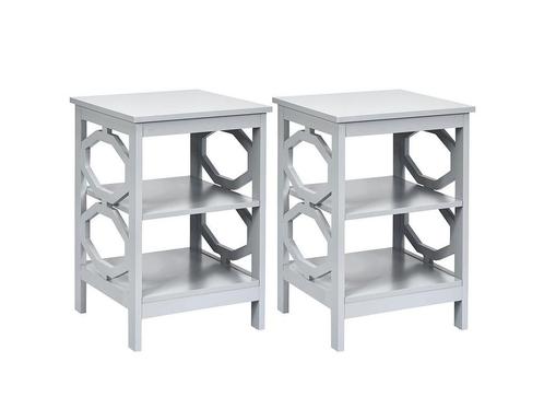Coast 2er set nachtkastje oo-vormige bijzettafel met 3, Huis en Inrichting, Woonaccessoires | Overige, Nieuw, Verzenden