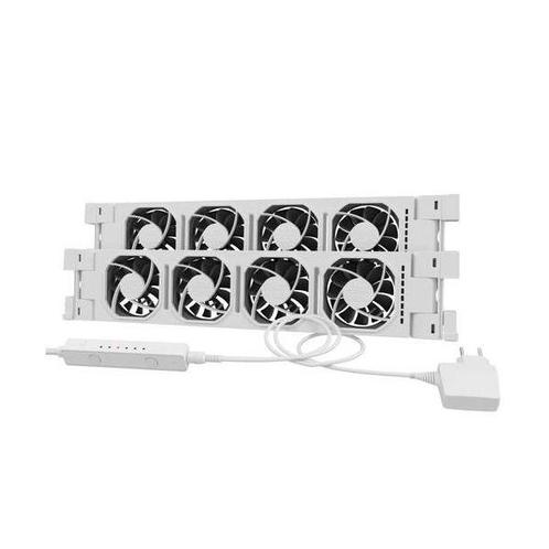 Heatfan 4 - Duo Set - inclusief smartcontroller + voeding, Doe-het-zelf en Verbouw, Verwarming en Radiatoren, Verzenden