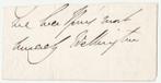 Duke of Wellington - Signed by Arthur Wellesley - 1830