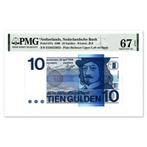 10 Gulden Frans Hals 1968 PMG 67, Postzegels en Munten, Bankbiljetten | Nederland, Verzenden