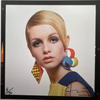 Bert Stern (1929–2013) - Bert Stern signed Famous Twiggy