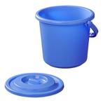 ProPlus Blauwe emmer met deksel - 9 liter - veelzijdig ge..., Ophalen of Verzenden