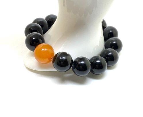 Baltische barnstenen kralenarmband - Barnsteen - succinite, Verzamelen, Mineralen en Fossielen