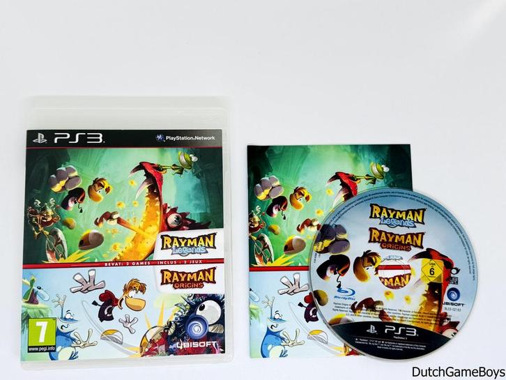 Playstation 3 / PS3 - Rayman Legends / Rayman Origins, Spelcomputers en Games, Games | Sony PlayStation 3, Gebruikt, Verzenden