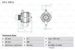 Dynamo / Alternator OPEL CORSA B (1.6 i 16V), Auto-onderdelen, Motor en Toebehoren, Nieuw, Ophalen of Verzenden