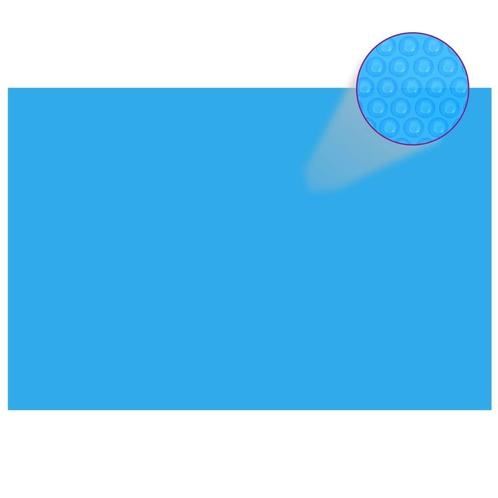 vidaXL Zwembadhoes rechthoekig 600x400 cm PE blauw, Tuin en Terras, Zwembad-toebehoren, Nieuw, Verzenden