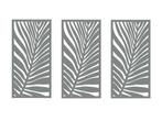 Veiling - 3x Composiet terrasscherm Frond 180x90cm, Tuin en Terras, Tuinschermen, Nieuw