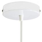 Witte Plafondplaat | Complete set | 12 cm | 1 snoer, Ophalen of Verzenden, Nieuw