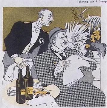 Spotprent Franse politicus weet niet waar de hoofdstad va... beschikbaar voor biedingen