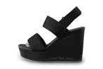 Calvin Klein Sandalen in maat 38 Zwart | 10% extra korting, Verzenden, Zwart, Sandalen of Muiltjes, Zo goed als nieuw
