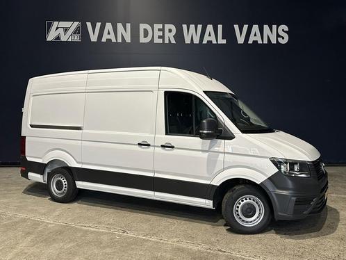 Volkswagen Crafter 2.0 TDI 140 pk L3H3 L2H2 Euro6 Airco |, Auto's, Bestelauto's, Handgeschakeld, Diesel, Wit, Volkswagen, Gebruikt