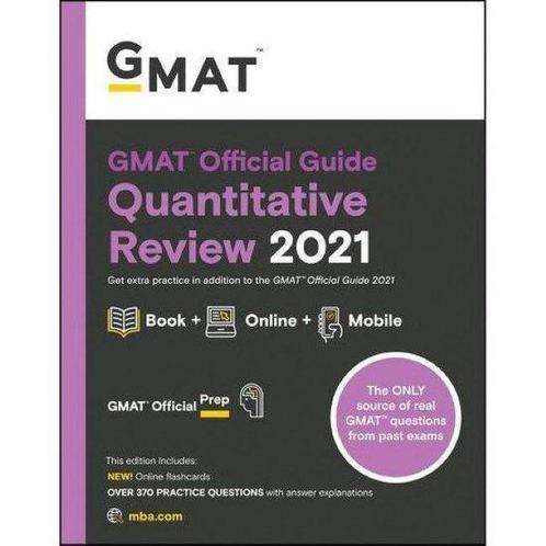 GMAT Official Guide Quantitative Review 2021 9781119687849, Boeken, Wetenschap, Zo goed als nieuw, Verzenden