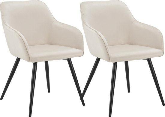 2dekans | Loungestoel / Eetkamerstoel Tarje - 2-Delig -, Huis en Inrichting, Stoelen, Zo goed als nieuw, Ophalen of Verzenden