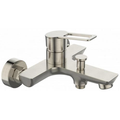 Badkraan Sanimar Braga Compleet Geborsteld Inox, Doe-het-zelf en Verbouw, Sanitair, Kraan, Nieuw, Ophalen of Verzenden