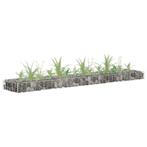 vidaXL Gabion plantenbak verhoogd 180x30x10 cm, Tuin en Terras, Minder dan 30 cm, 100 cm of meer, Verzenden, Nieuw